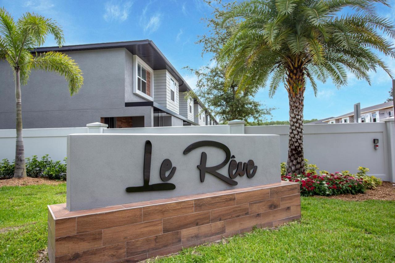 Beautiful Four Bedrooms Townhouse With Splash Pool At Le Reve Resort Киссимми Экстерьер фото